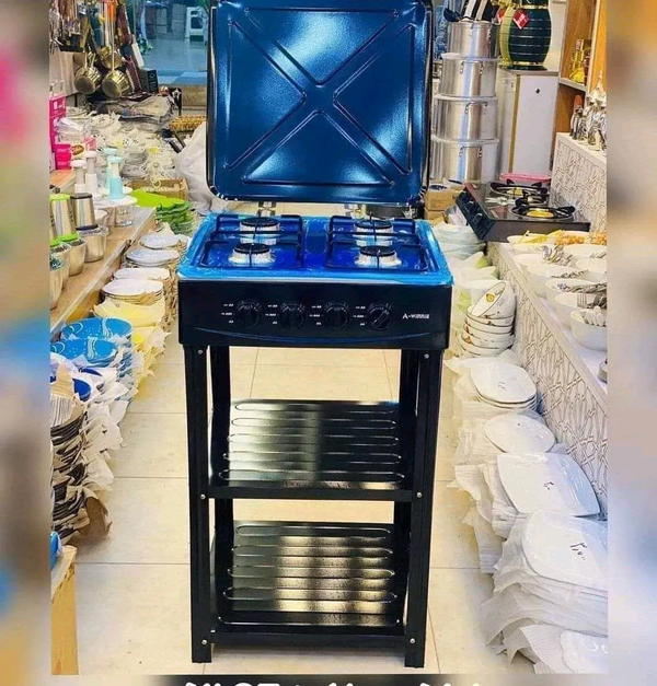 طباخ عامودي مع رفوف. Image 2 Preview