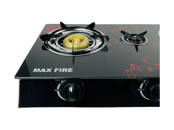 طباخ غاز منضدي 3 عيون زجاج MAX FIRE Image 5 Preview