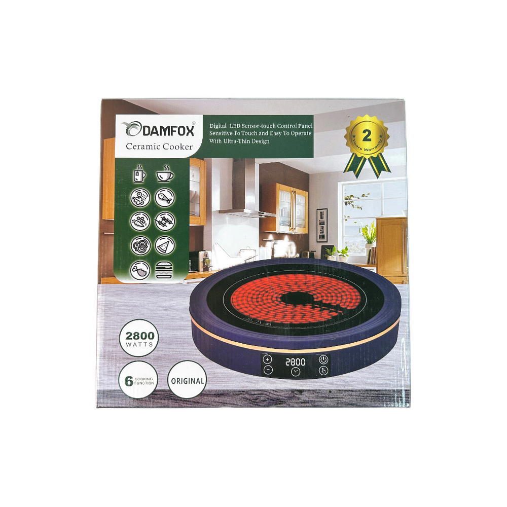 طباخ كهربائي دائري من DAMFOX Preview Image