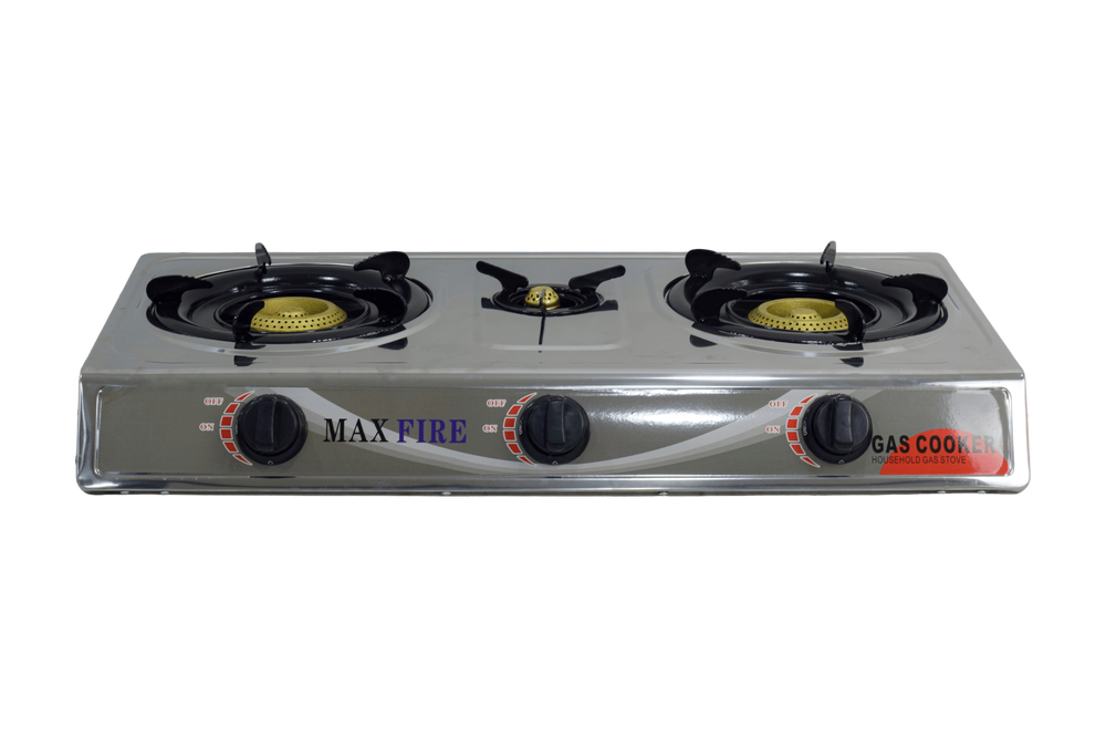 طباخ غاز منضدي 3 عيون ماركة MAX FIRE Preview Image