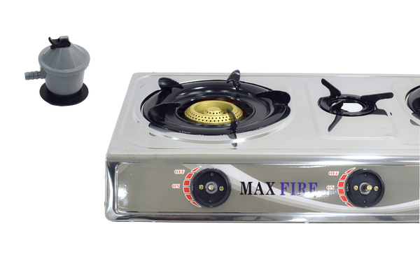 طباخ غاز منضدي 3 عيون ماركة MAX FIRE Image 4 Preview