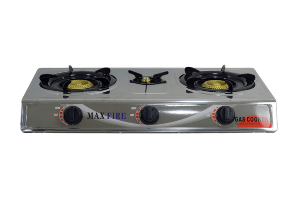 طباخ غاز منضدي 3 عيون ماركة MAX FIRE Image 5 Preview