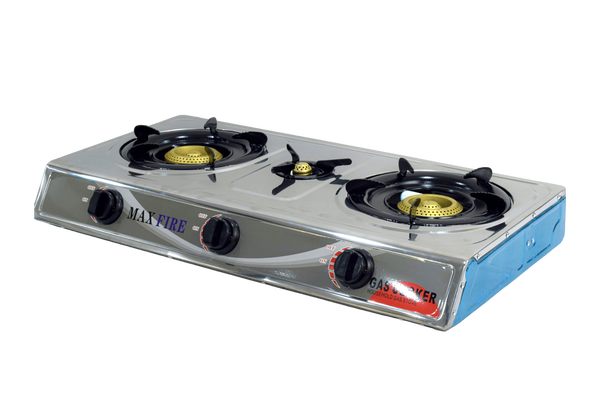 طباخ غاز منضدي 3 عيون ماركة MAX FIRE Image 6 Preview