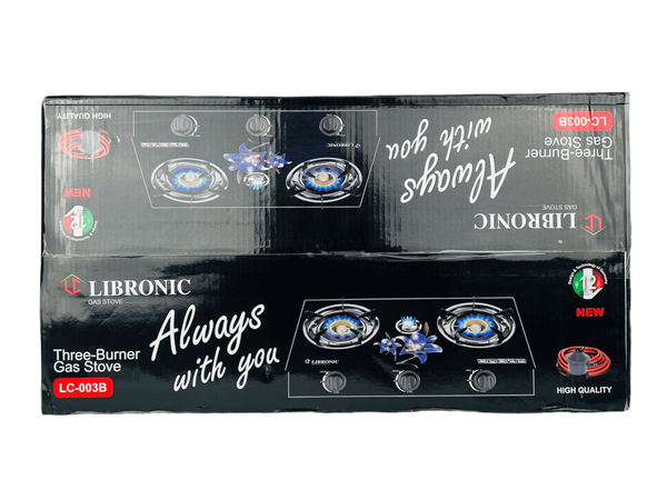 طباخ غاز منضدي 3 عيون زجاج LIBRONIC Image 10 Preview