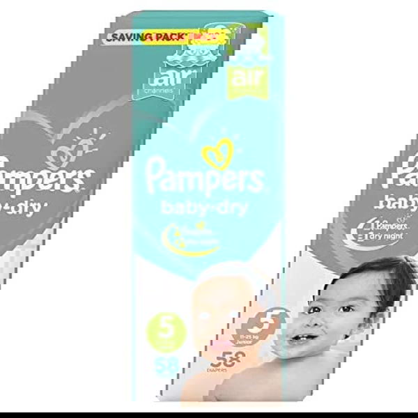 بامبرز جامبو مقاس ٥ (٥٨) حفاضه Image 1 Preview