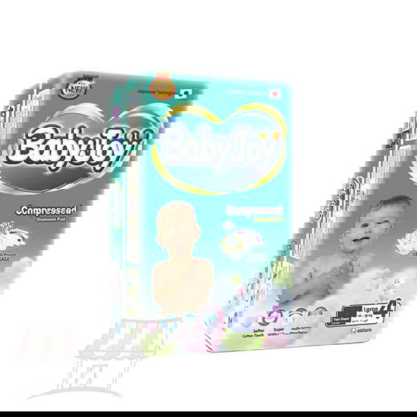 بيبي جوي استرتش مقاس ٤ (٥٨) حفاضه Image 1 Preview