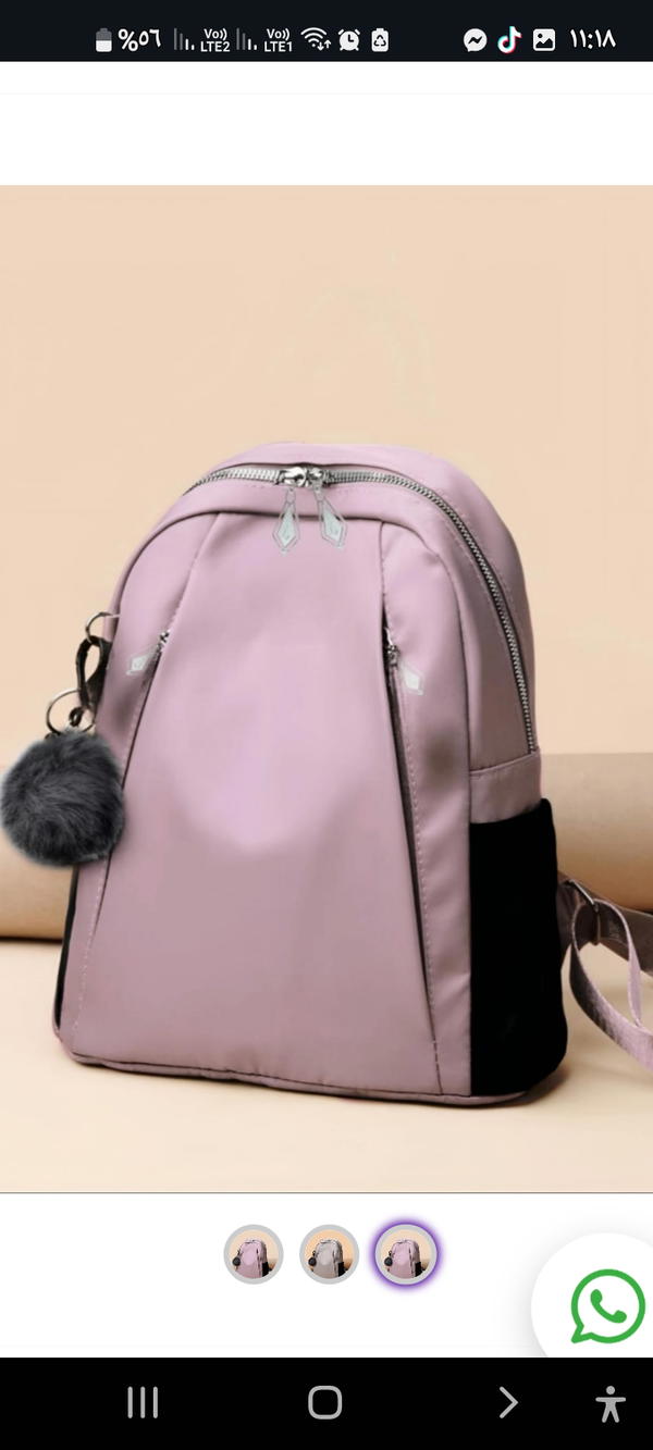 شنطة ظهر بناتي  Image 3 Preview