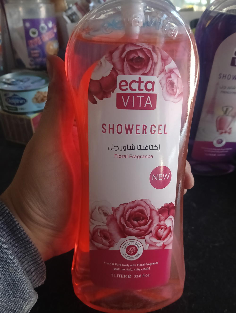 اكتفيتا شاور جيل برائحه عطر الزهور لتر 7092 Preview Image