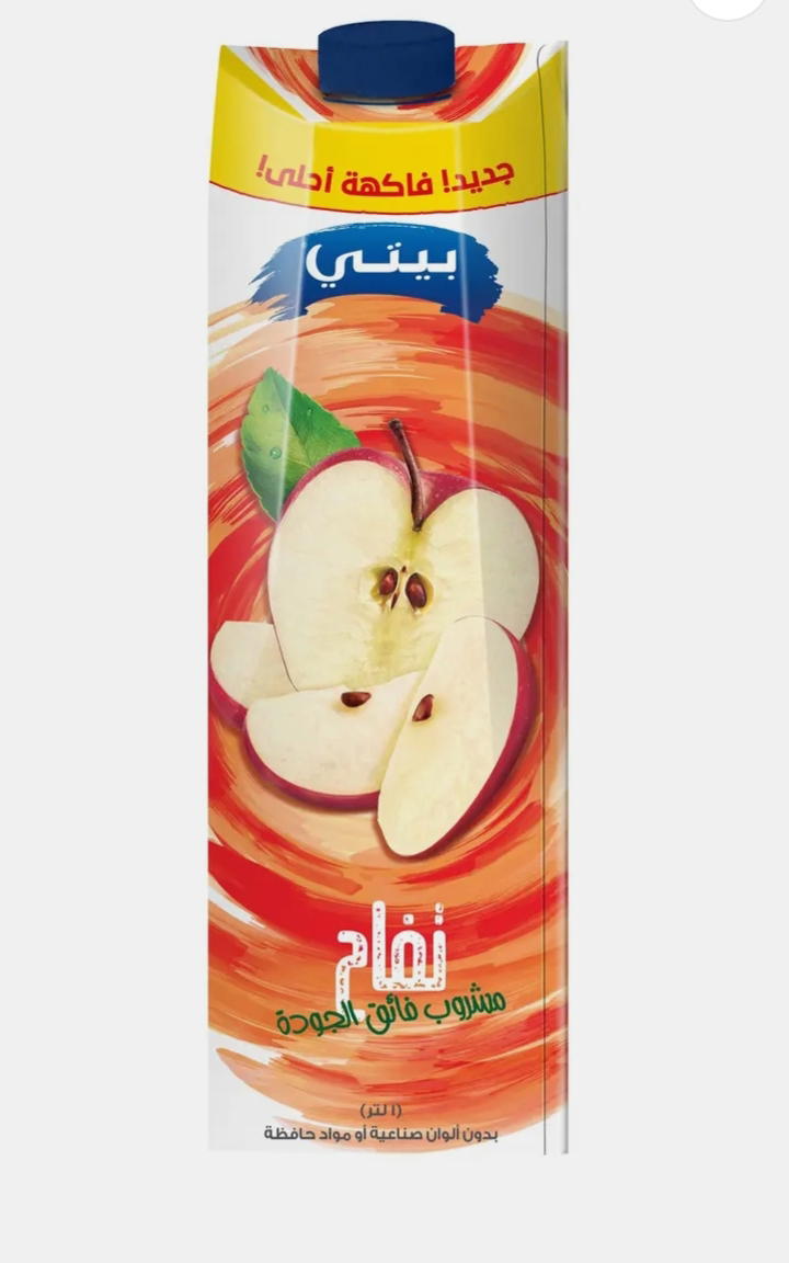 عصير بيتي تفاح لتر Preview Image