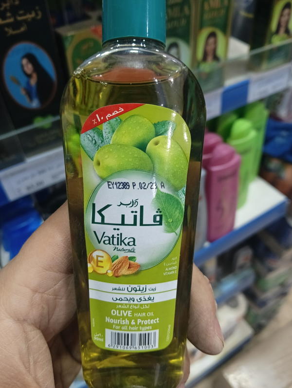 فاتيكا زيت للشعر بزيت الزيتون لجميع انواع الشعر 90 مللي 1003 Image 1 Preview