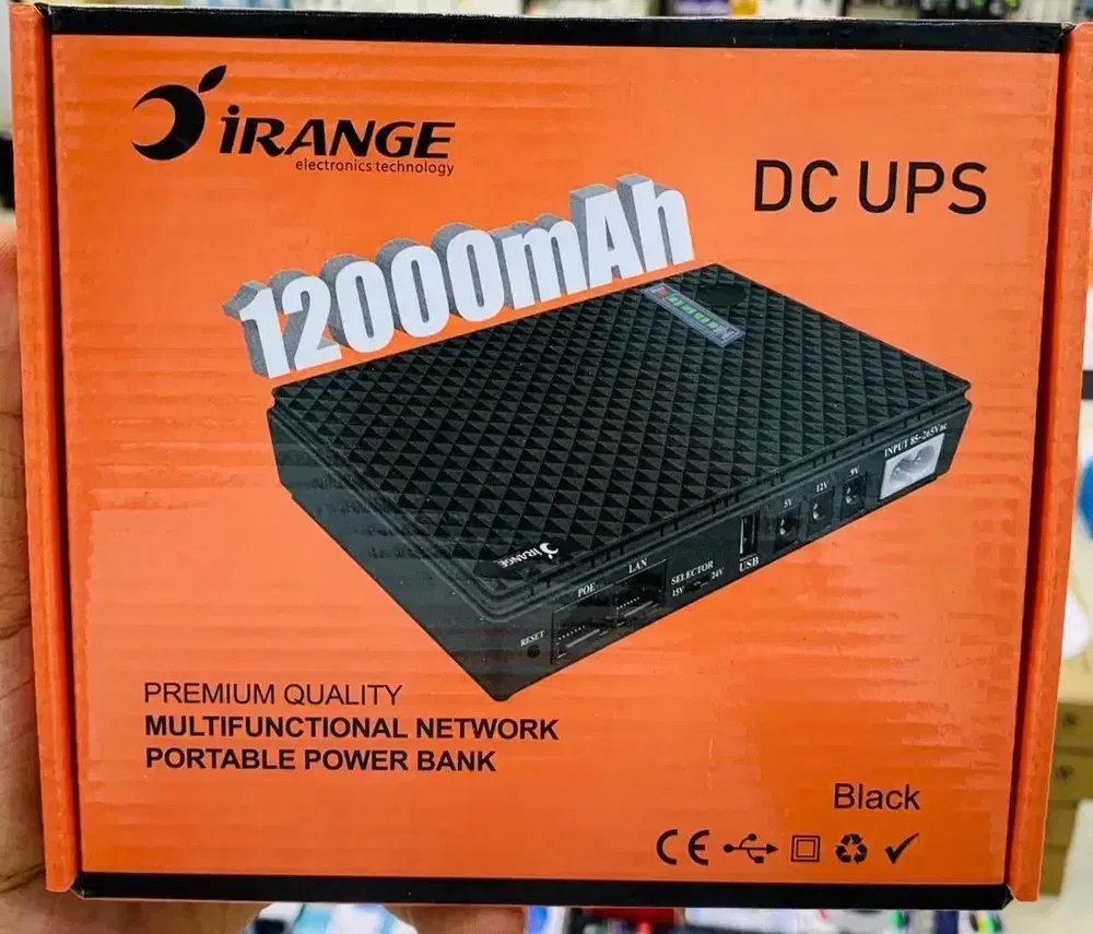UPS راوتر ماركة IRANGE حجم12000mah Preview Image