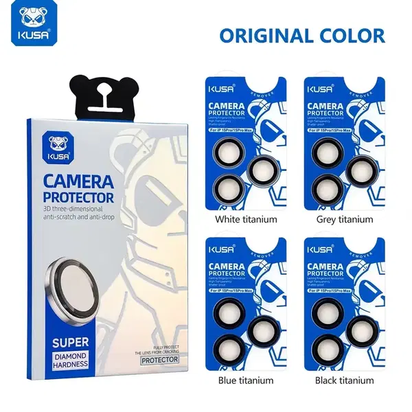 عدسات زجاج ياقوت اصلي ضد الكسر للايفون Image 1 Preview