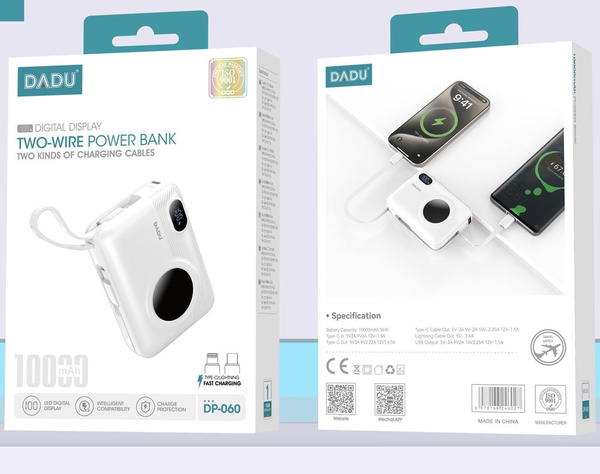 بور DADU 10000mah DP-060 PD20w Image 1 Preview