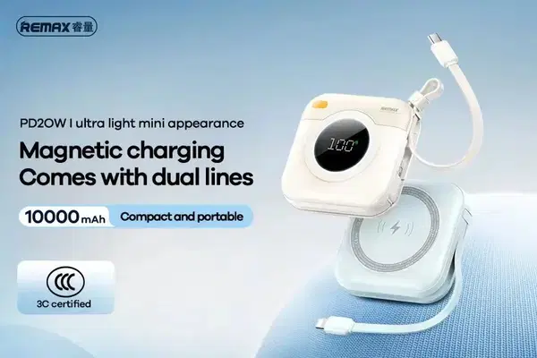 بور شحن وايرلس REMAX RPP-152 PD20w Image 4 Preview