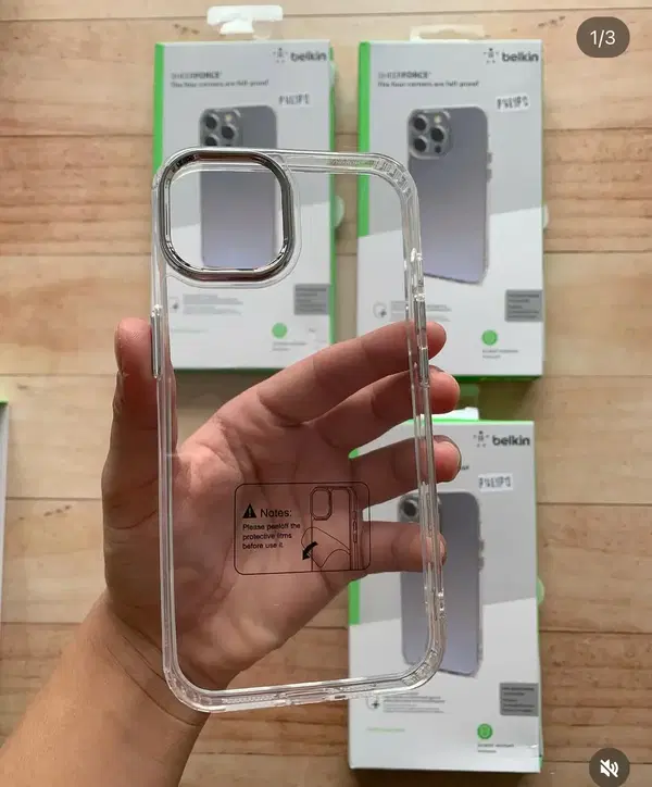 درع ايفون Belkin شفاف اصلي Image 4 Preview