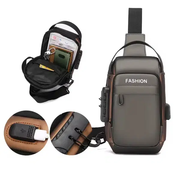 حقيبة صغير مطري مع قفل برمز سري YT-75 Image 1 Preview