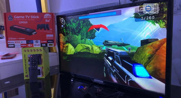 جهاز العاب+ TV BOX اندرويد مع ريمونت وجوستك 2 Image 4 Preview