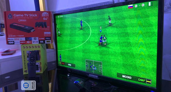 جهاز العاب+ TV BOX اندرويد مع ريمونت وجوستك 2 Image 6 Preview