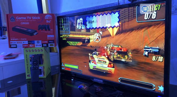 جهاز العاب+ TV BOX اندرويد مع ريمونت وجوستك 2 Image 7 Preview