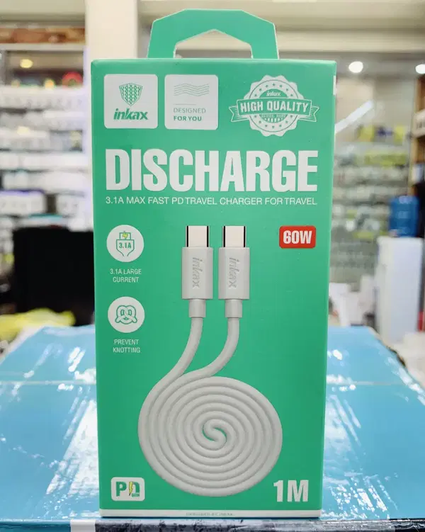 كيبل INKAX CK-137. PD-TC 60W Image 1 Preview