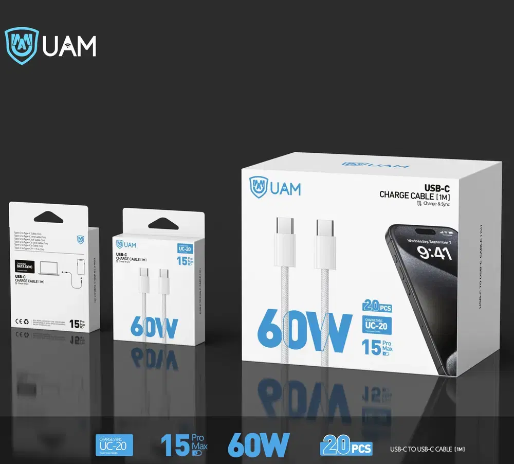 كيبل UAM UC-20 PD60w TC-TC Preview Image