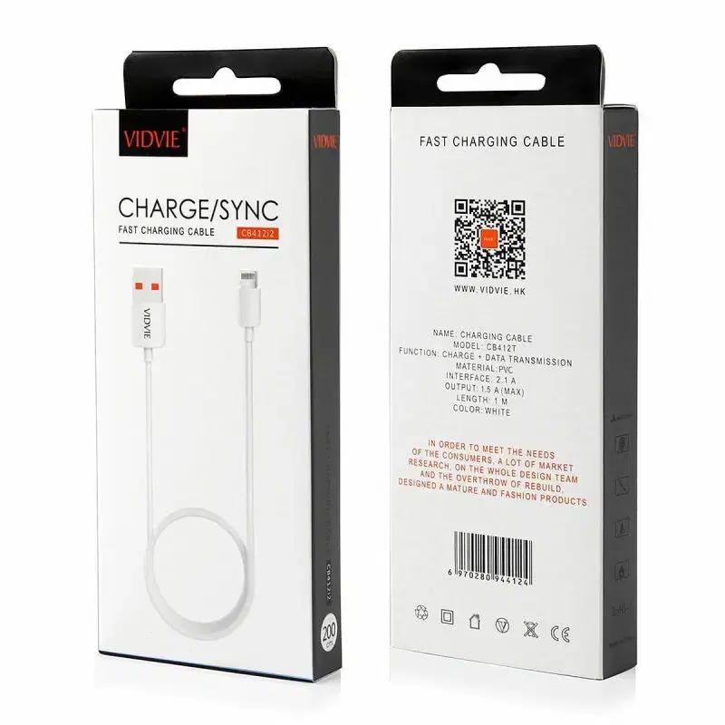 كيبل VIDVIE 412 ٢متر كلكسي Preview Image