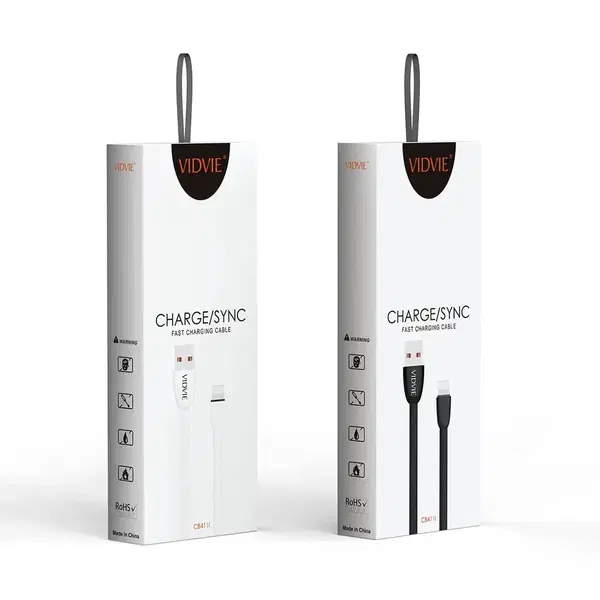 كيبل ايفون VIDVIE CB411 جلاتين مرن Image 1 Preview