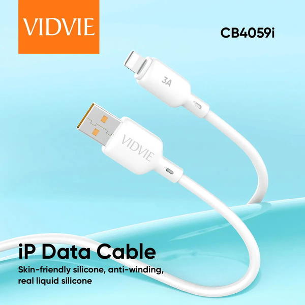 كيبل ايفون جلاتين مرن VIDVIE 4059USB Image 4 Preview