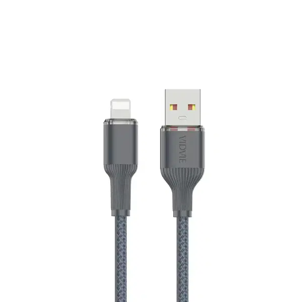 كيبل ايفون كتان VIDVIE 4057 USB 3A Image 2 Preview