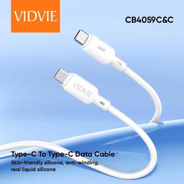 كيبل تايب سي جلاتين PD VIDVIE 66W 4059 Image 5 Preview