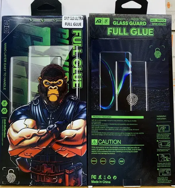 لاصق زجاج للاجهزة المقوسة بدون مادة FULL GLUE Image 1 Preview