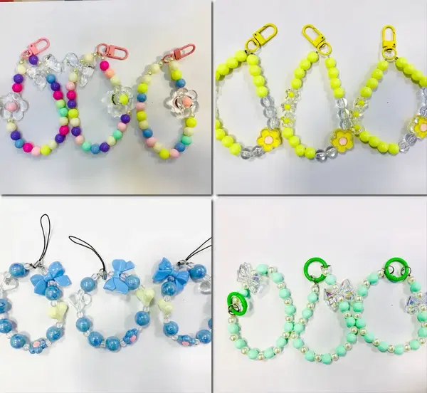 مدالية خرز للموبايل اكثر من ١٢ شكل والوان Image 1 Preview