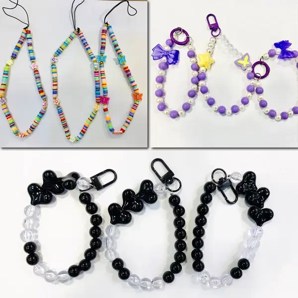 مدالية خرز للموبايل اكثر من ١٢ شكل والوان Image 2 Preview