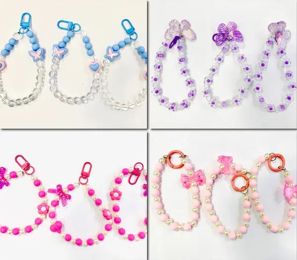 مدالية خرز للموبايل اكثر من ١٢ شكل والوان Image 3 Preview