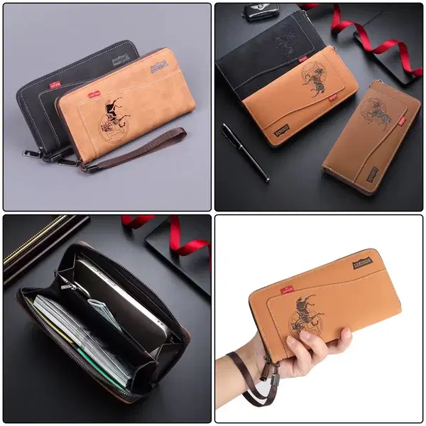 محفظة جلد اصلي 50A Image 1 Preview