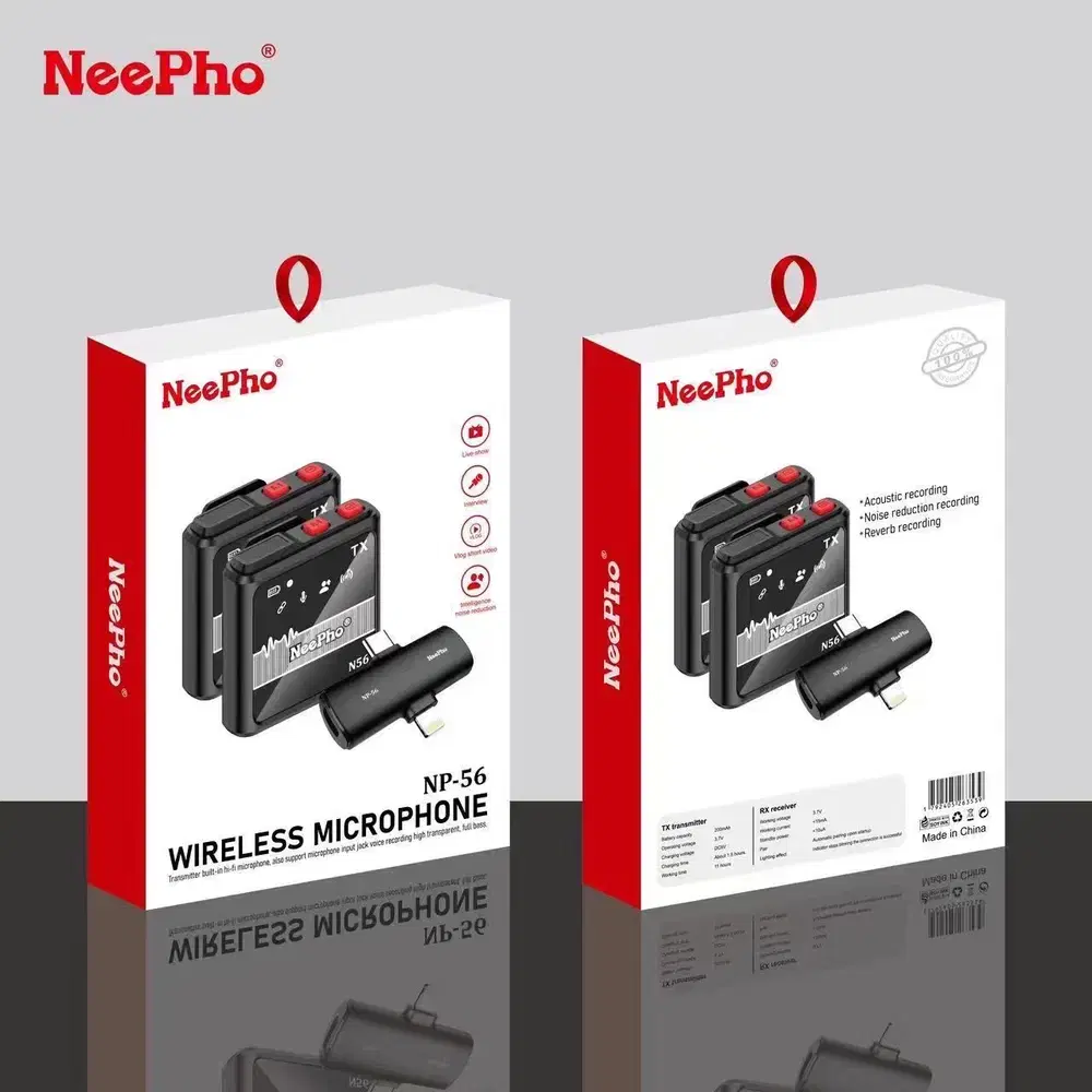 نك مايك تايبسي+ايفون ثنائي اصلي NP-56 ANC Preview Image