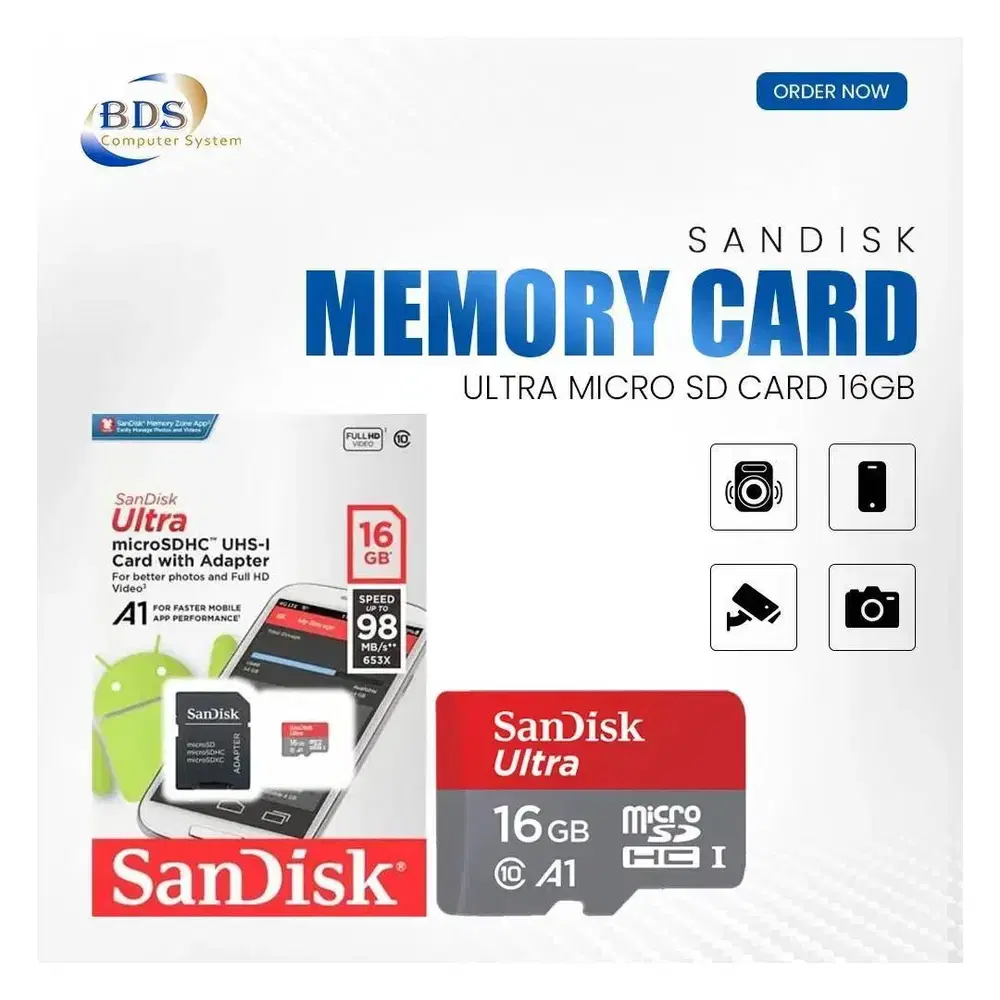 رام SANDISK 16GB Preview Image