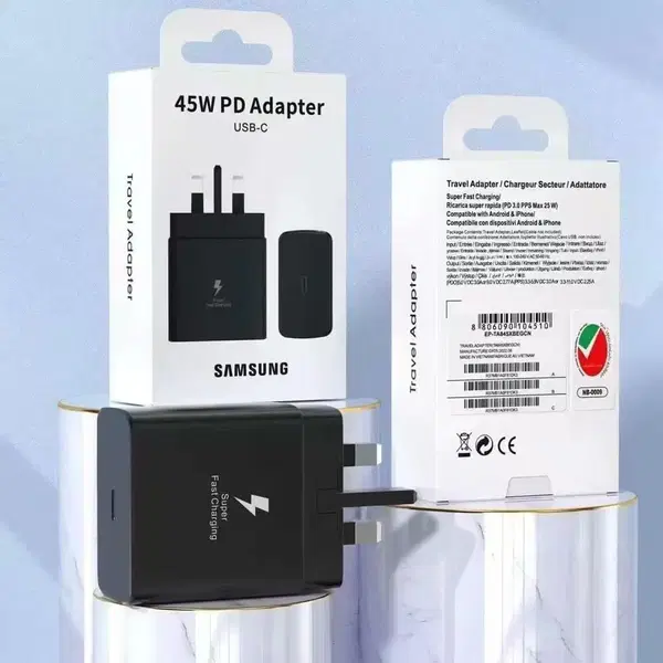 راس شاحن 45 واط PD اصلي شحن سريع Image 1 Preview