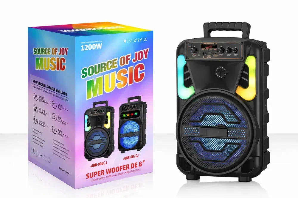 سبيكر بلوتوث حجم 8” انج. ماركة JBR-006 Preview Image