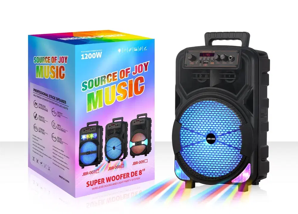 سبيكر بلوتوث حجم 8” انج. ماركة JBR-008 Preview Image