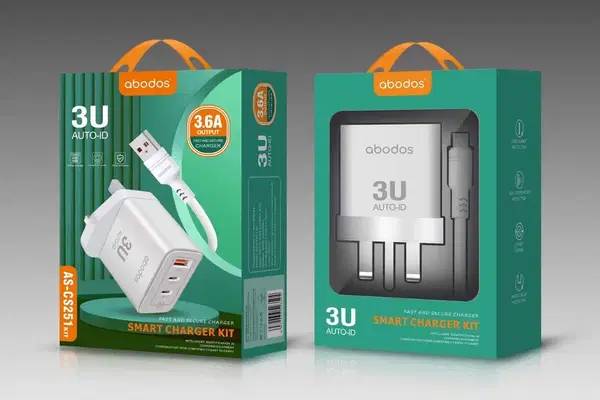 شاحن ABODOS CS251 2PD+USB Image 1 Preview