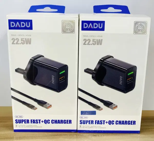 شاحن ايفون DADU DC-303 USB 22.5W Image 1 Preview
