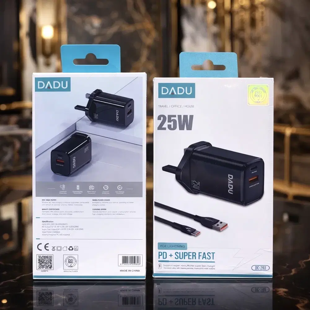 شاحن ايفون PD+USB25w DADU 293 Preview Image