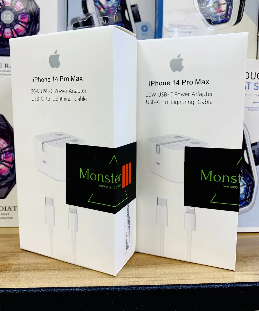شاحن ايفون وكالة مونستر اصلي PD20w Preview Image