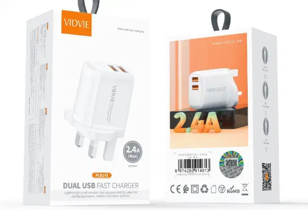 شاحن فيدفي 2.4A PLB145 كلكسي ايفون تايبًسي Preview Image