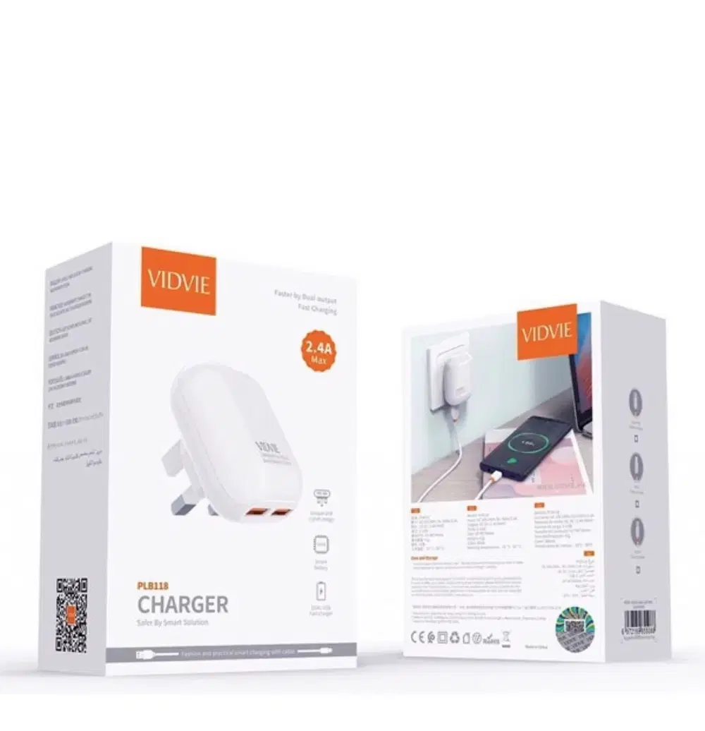 شاحن ماركة VIDVIE PLB118.كلكسي ايفون تايبسي Preview Image