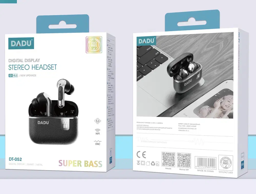 سماعة ايربود DADU DT-052 شاشة رقمية Preview Image
