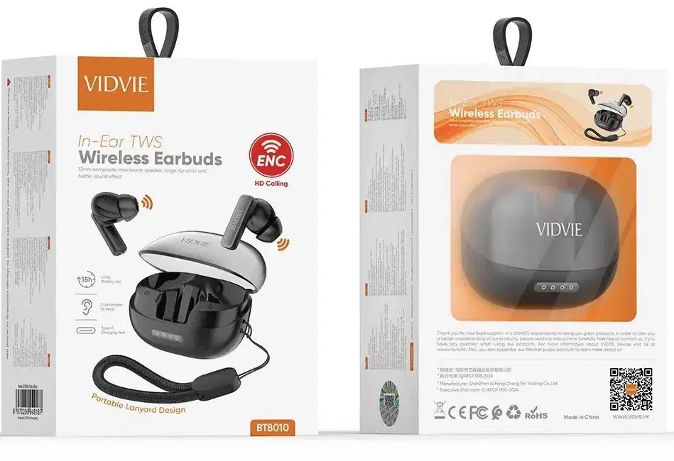 سماعة ايربود VIDVIE BT8010 ENC Preview Image