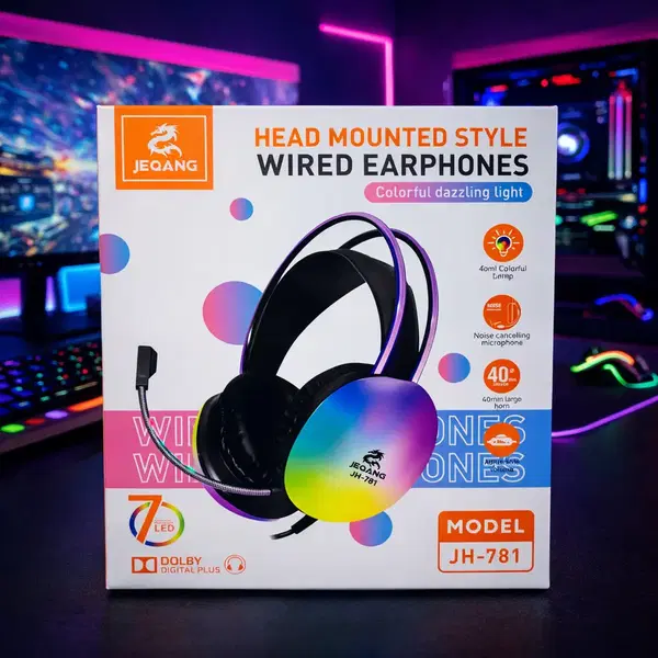 سماعة گيمنك محيطي JH-781 JEQUANG Image 2 Preview