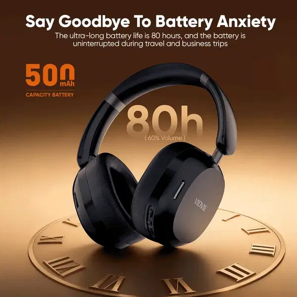 سماعة طاك بلوتوث VIDVIE 2116 ٨٠ساعة شحن Image 3 Preview
